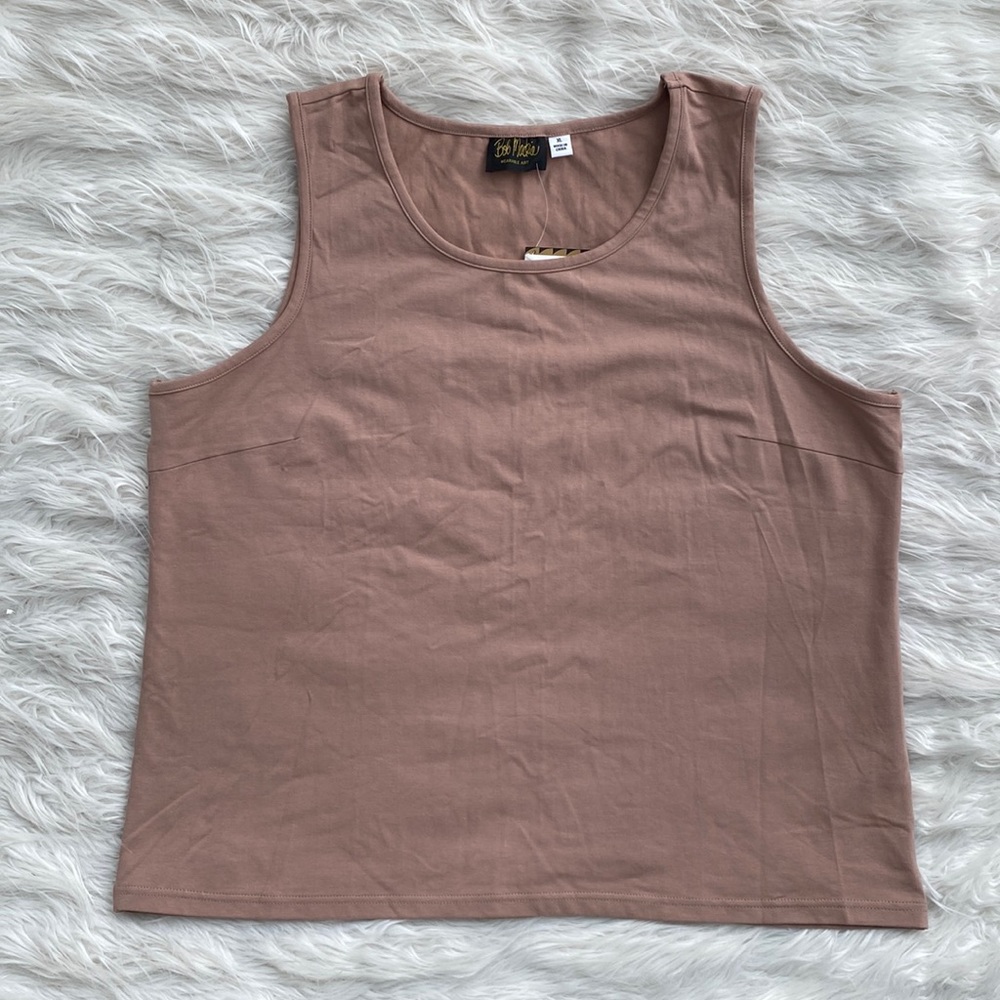 Bob Mackie | Tan Tank Top